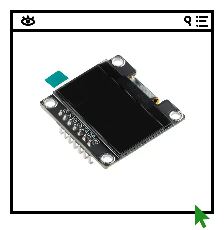 1.29-inch OLED display LCD module resolution 128 * 64 SPI/IC interface SSD1315 driver
1.29-inch OLED display LCD module resolution 128 * 64 SPI/IC interface SSD1315 driver