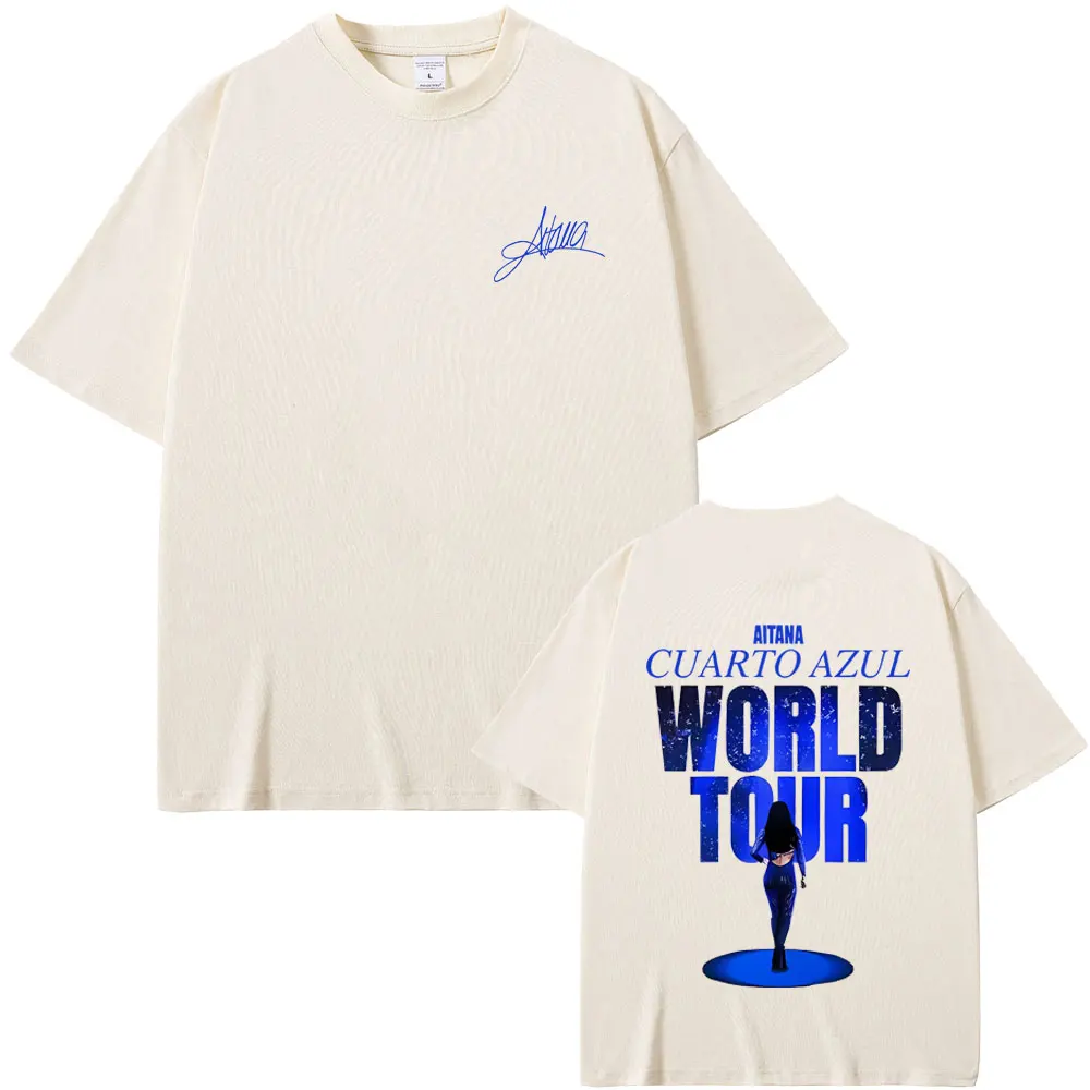 Singer Aitana Graphic T Shirt Fans Gift CUARTO AZUL World Tour 2026 Merch T-shirt Men Women Fashion Casual Oversized T-shirts
Singer Aitana Graphic T Shirt Fans Gift CUARTO AZUL World Tour 2026 Merch T-shirt Men Women Fashion Casual Oversized T-shirts