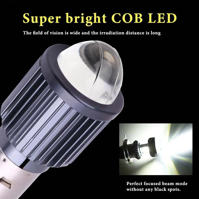 H4 LED Small Fog Light Motorcycle headlight P15D BA20D LED High Low Beam Lights High Brightness Universal Motorbike Head Lamp
H4 LED Small Fog Light Motorcycle headlight P15D BA20D LED High Low Beam Lights High Brightness Universal Motorbike Head Lamp