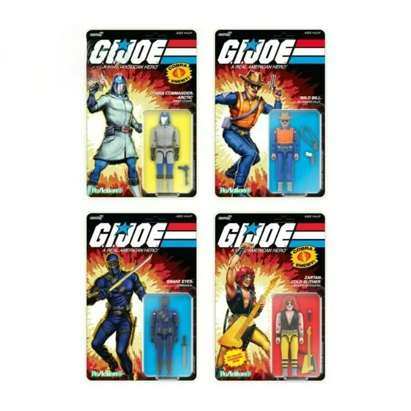 Фигурки G.I.Joe Classified Series Wave 3, коллекционный подарок Snake Eyes, Cobra Commander и Wild Bill
Фигурки G.I.Joe Classified Series Wave 3, коллекционный подарок Snake Eyes, Cobra Commander и Wild Bill