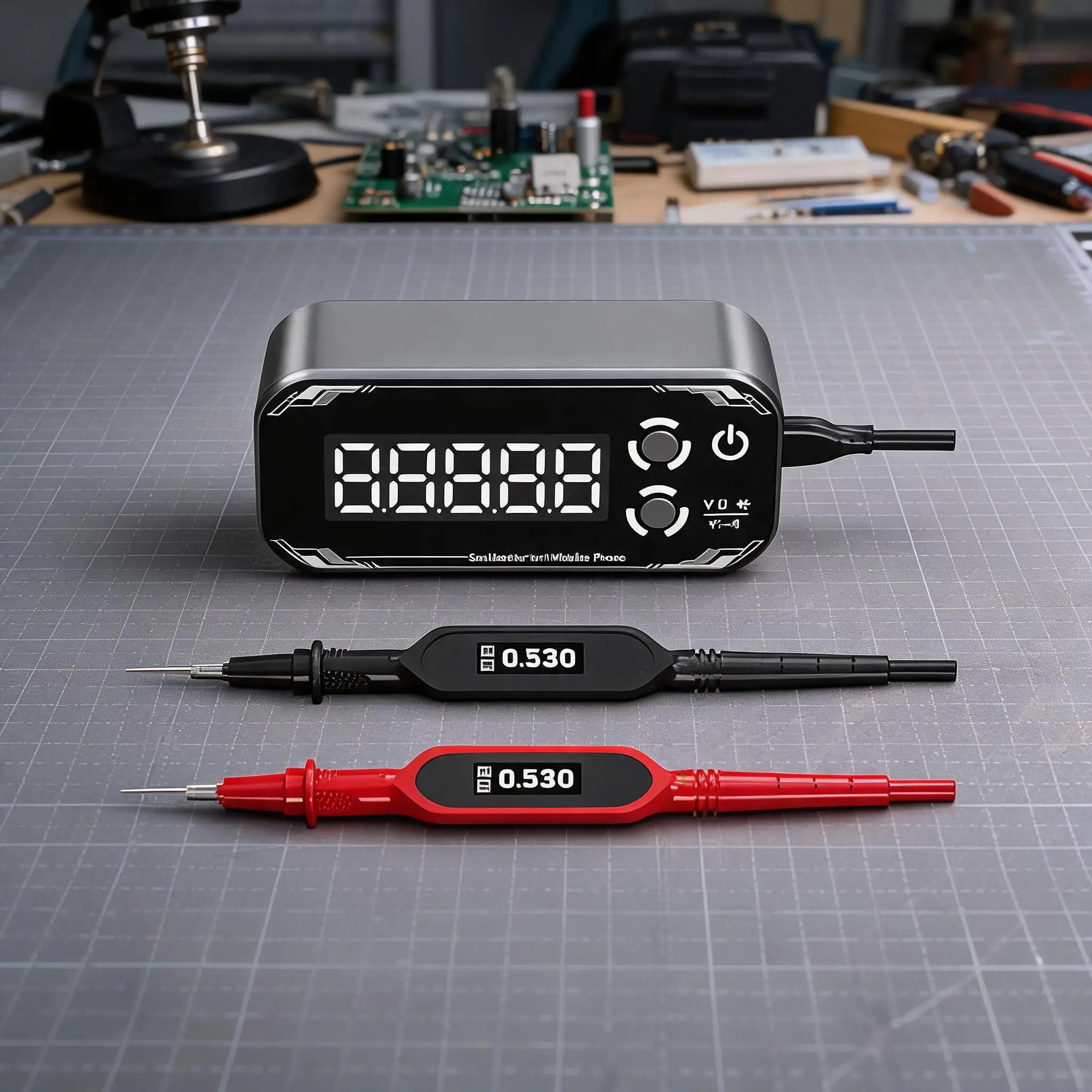 Digital Multimeter 3 Screen Display Voltage Capacitor Resistance Tester Mobile Supports Voltage, Resistance, Capacitance
Digital Multimeter 3 Screen Display Voltage Capacitor Resistance Tester Mobile Supports Voltage, Resistance, Capacitance