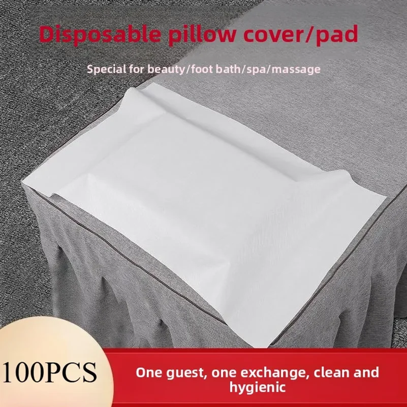 100pcs Disposable Face Cradle Cover Nonwoven Pillow Paper Waterproof Massage Spa Table for Disposable Beauty Headrest Pad towel
100pcs Disposable Face Cradle Cover Nonwoven Pillow Paper Waterproof Massage Spa Table for Disposable Beauty Headrest Pad towel