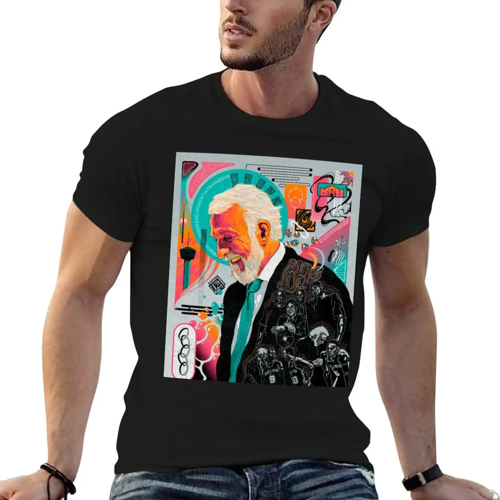 Gregg Popovich T-Shirt t shirt men 100% cotton luxury brand t shirts for man graphic vintage man t shirt cotton T-shirt
Gregg Popovich T-Shirt t shirt men 100% cotton luxury brand t shirts for man graphic vintage man t shirt cotton T-shirt