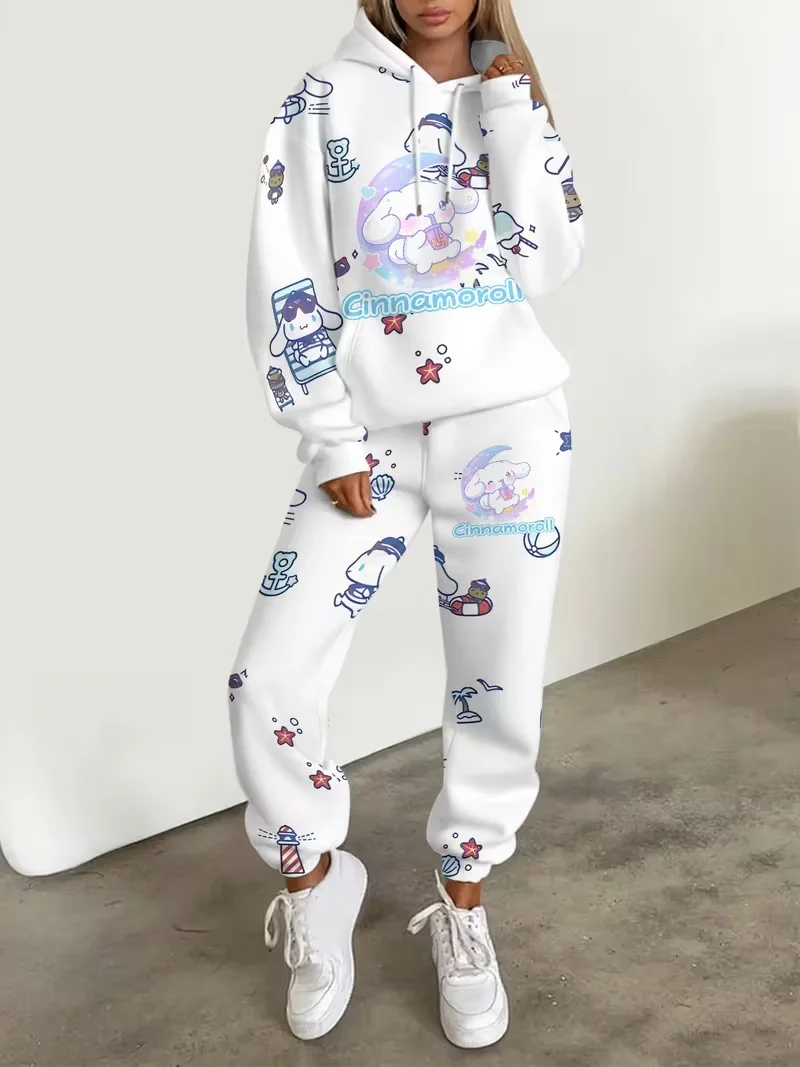 Sanrio Family Big Eared Dog Hello Kitty Autumn/Winter Street Sweet Cool Hoodie and Pants Set Suitable for Adults and Children
Sanrio Family Big Eared Dog Hello Kitty Autumn/Winter Street Sweet Cool Hoodie and Pants Set Suitable for Adults and Children
