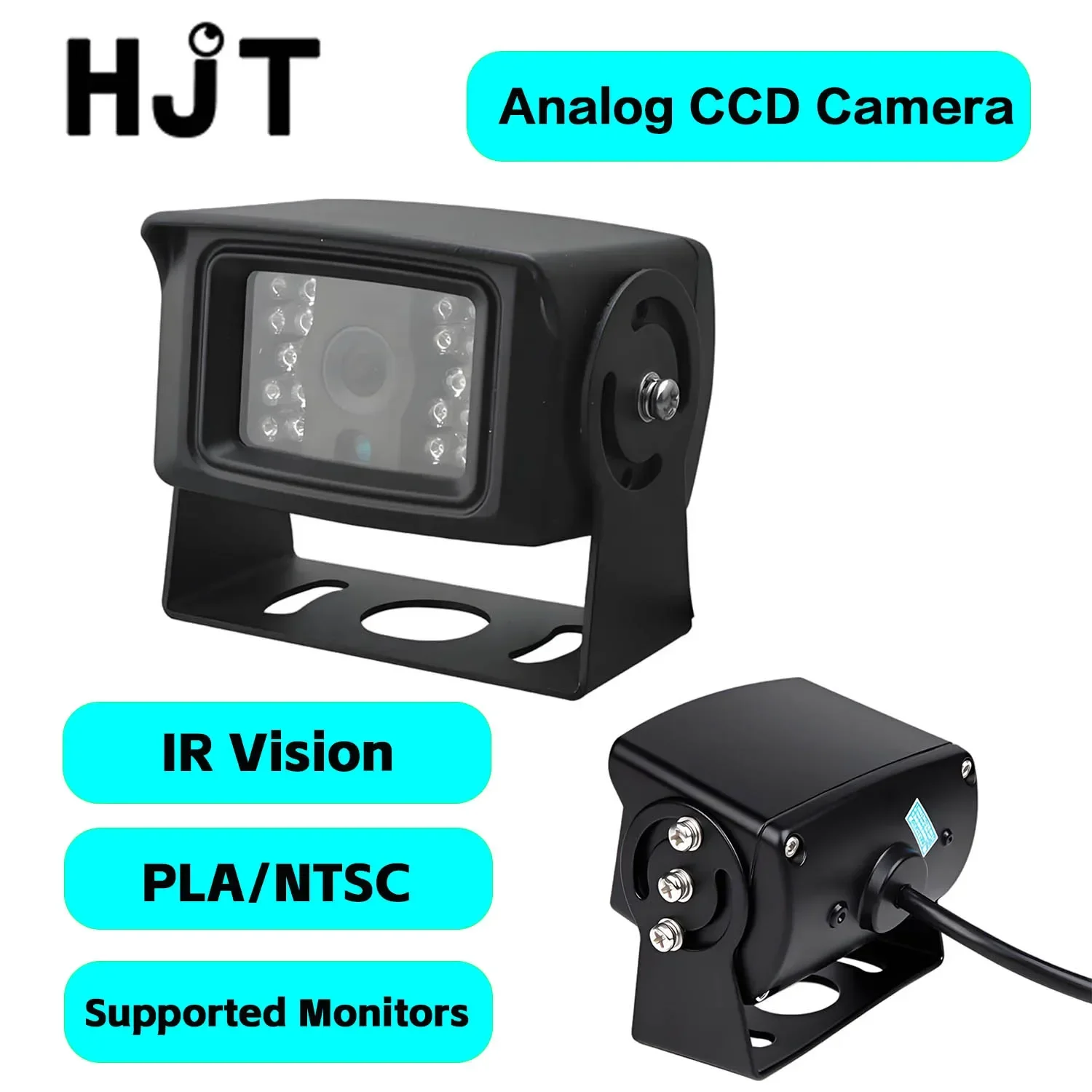 HJT Security Analog Camera BNC Port CCD HD Outdoor SO-NY Car Cameras IR Night Vision IP66 Waterproof Metal Shell
HJT Security Analog Camera BNC Port CCD HD Outdoor SO-NY Car Cameras IR Night Vision IP66 Waterproof Metal Shell