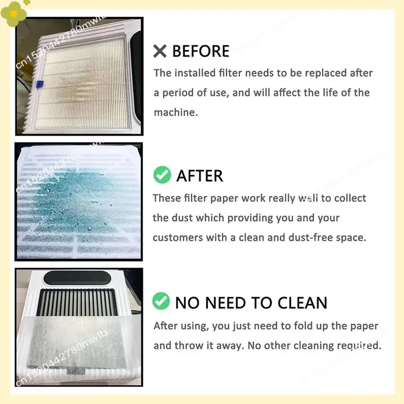 LDHL 200 Sheets Nail Dust Collector Filter Paper Disposable For Nail Dust Collector Machine Nail Vacuum
LDHL 200 Sheets Nail Dust Collector Filter Paper Disposable For Nail Dust Collector Machine Nail Vacuum