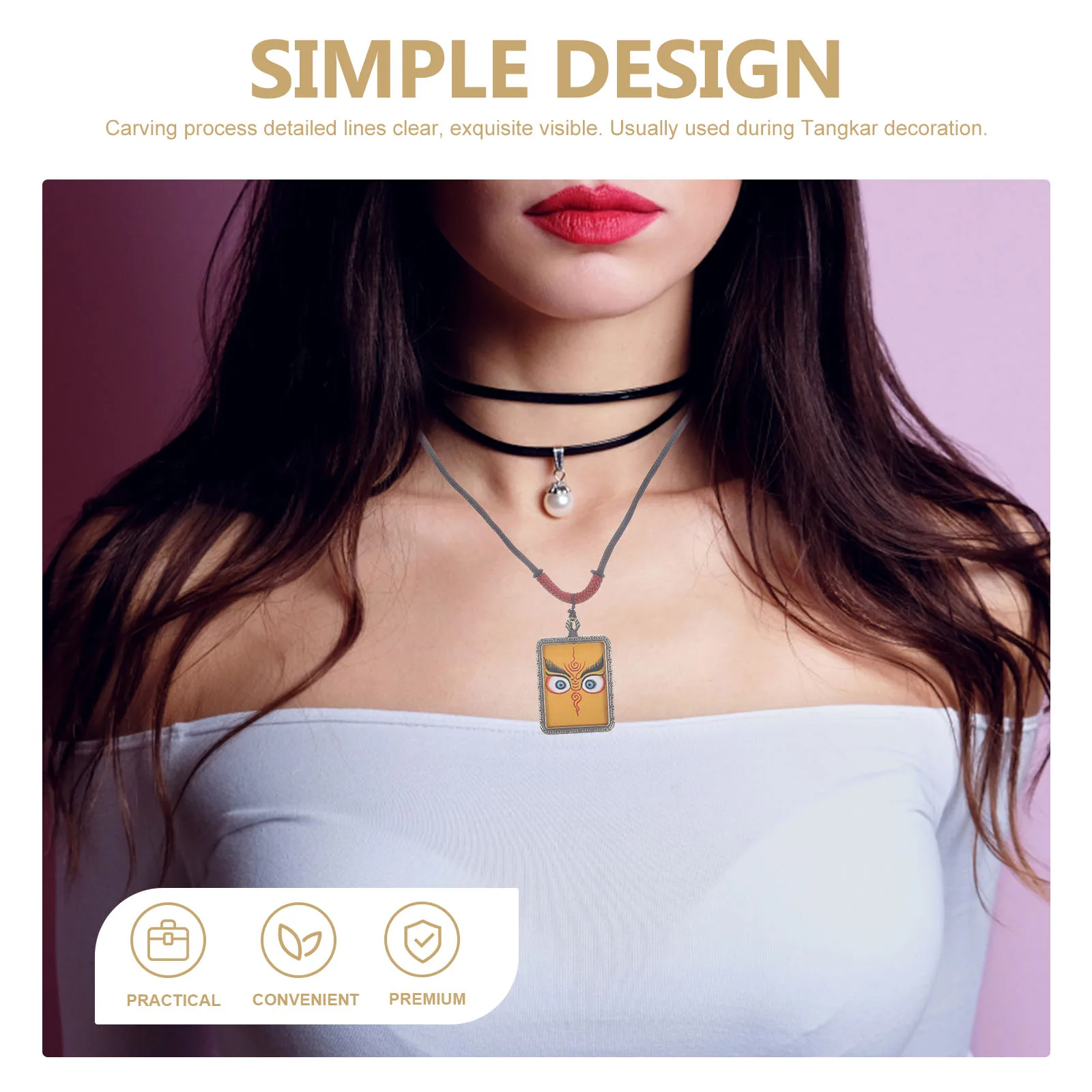 God Of Wealth Pendant Necklace Clavicle Lightweight Hanging Charm For Men Women Festival Party Gift Travel Unisex
God Of Wealth Pendant Necklace Clavicle Lightweight Hanging Charm For Men Women Festival Party Gift Travel Unisex