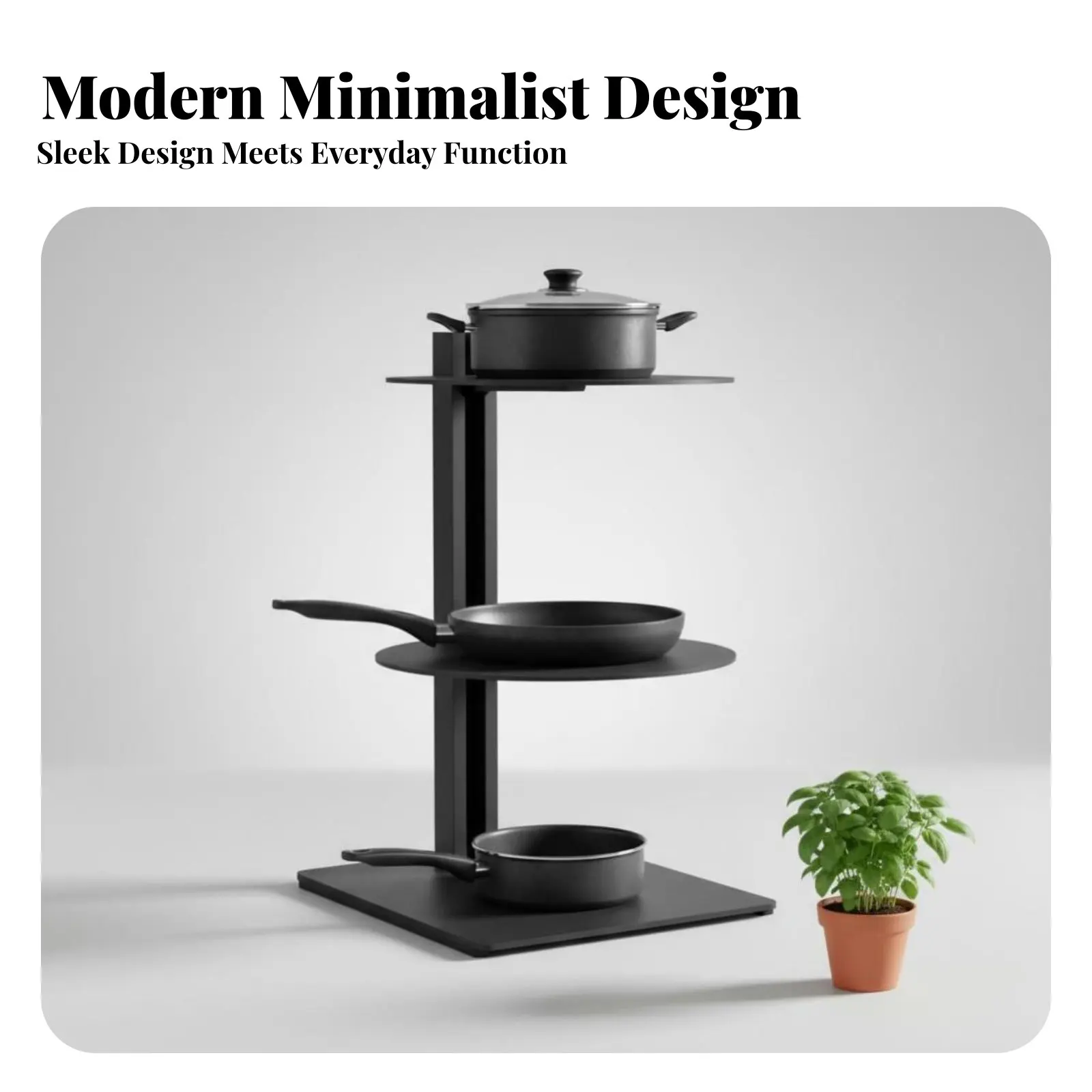 Adjustable Tiered Pot Rack Space Saving Adjustable Pot Rack Multi-Purpose flexible Assembly for Families
Adjustable Tiered Pot Rack Space Saving Adjustable Pot Rack Multi-Purpose flexible Assembly for Families