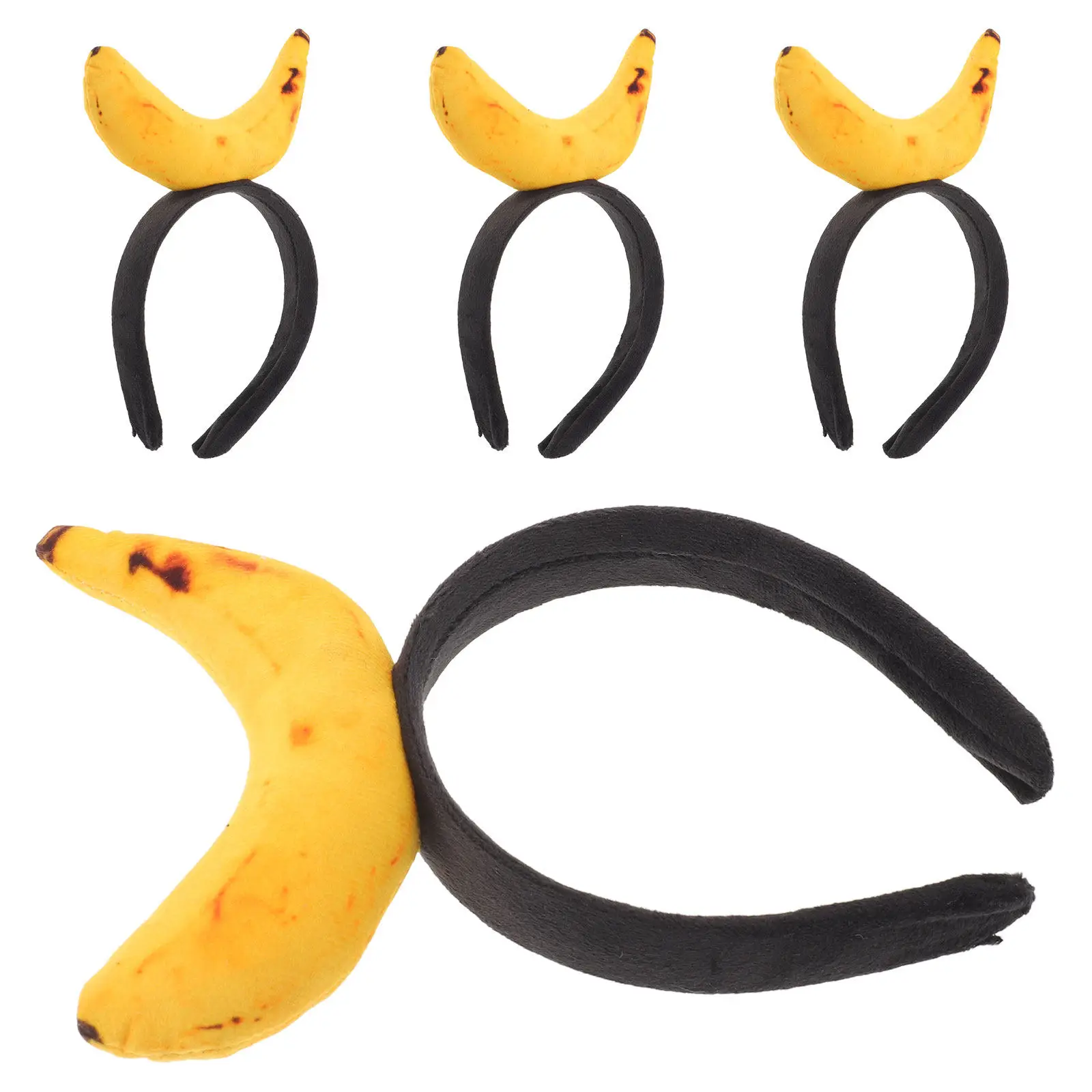 4Pcs Funny Banana Headband Novelty Fruit Headwear for Halloween Birthday Cosplay Back to School Party Photo Booth Props
4Pcs Funny Banana Headband Novelty Fruit Headwear for Halloween Birthday Cosplay Back to School Party Photo Booth Props