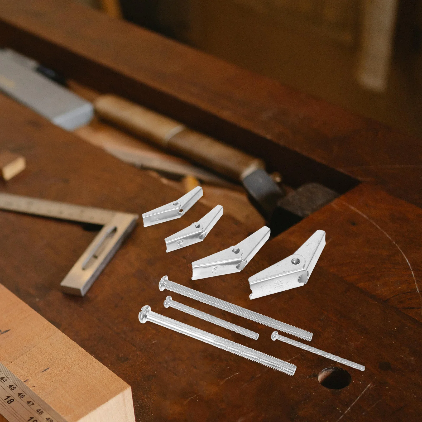 32Pcs Toggle Bolt Wing Nut Set Heavy Duty Drywall Anchors for Hanging Shelves Mirrors Cabinets Metal Sheet Rock Screws Hardware
32Pcs Toggle Bolt Wing Nut Set Heavy Duty Drywall Anchors for Hanging Shelves Mirrors Cabinets Metal Sheet Rock Screws Hardware