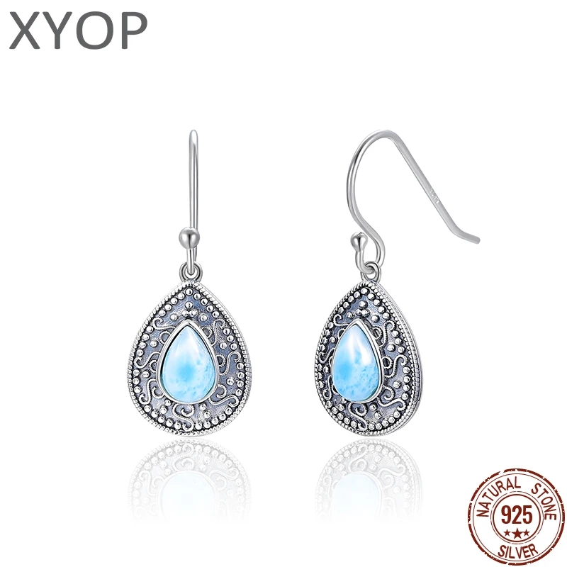 XYOP 2023 Jewelry 925 Sterling Silver Three-Dimensional Larimar Earrings Custom Wholesale Evening Party
XYOP 2023 Jewelry 925 Sterling Silver Three-Dimensional Larimar Earrings Custom Wholesale Evening Party