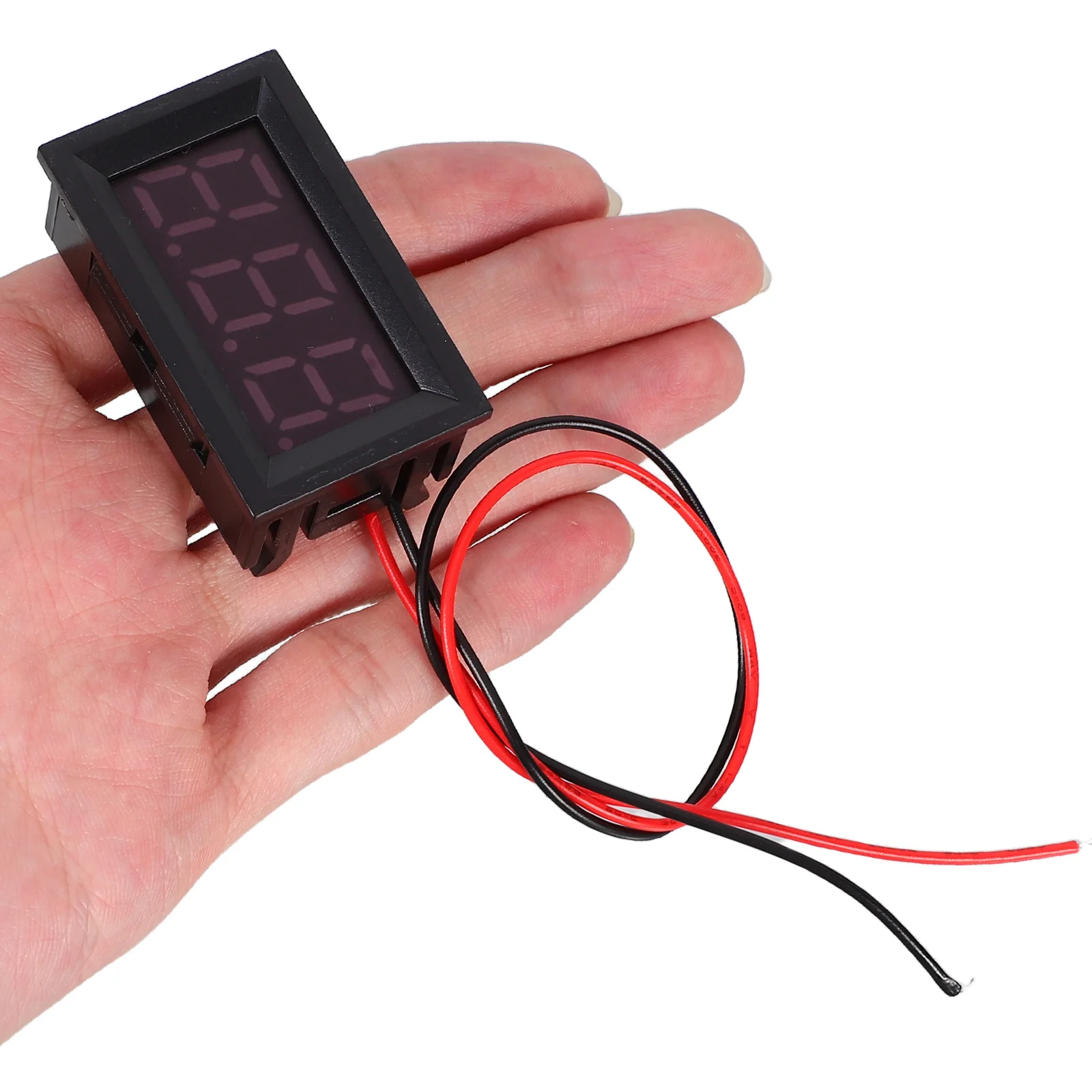 2Pcs Mini Digital Voltmeter LED Voltage Gauge DC 3Wires 4Digit Red Display Tester Tool For Circuit Board Measurement
2Pcs Mini Digital Voltmeter LED Voltage Gauge DC 3Wires 4Digit Red Display Tester Tool For Circuit Board Measurement
