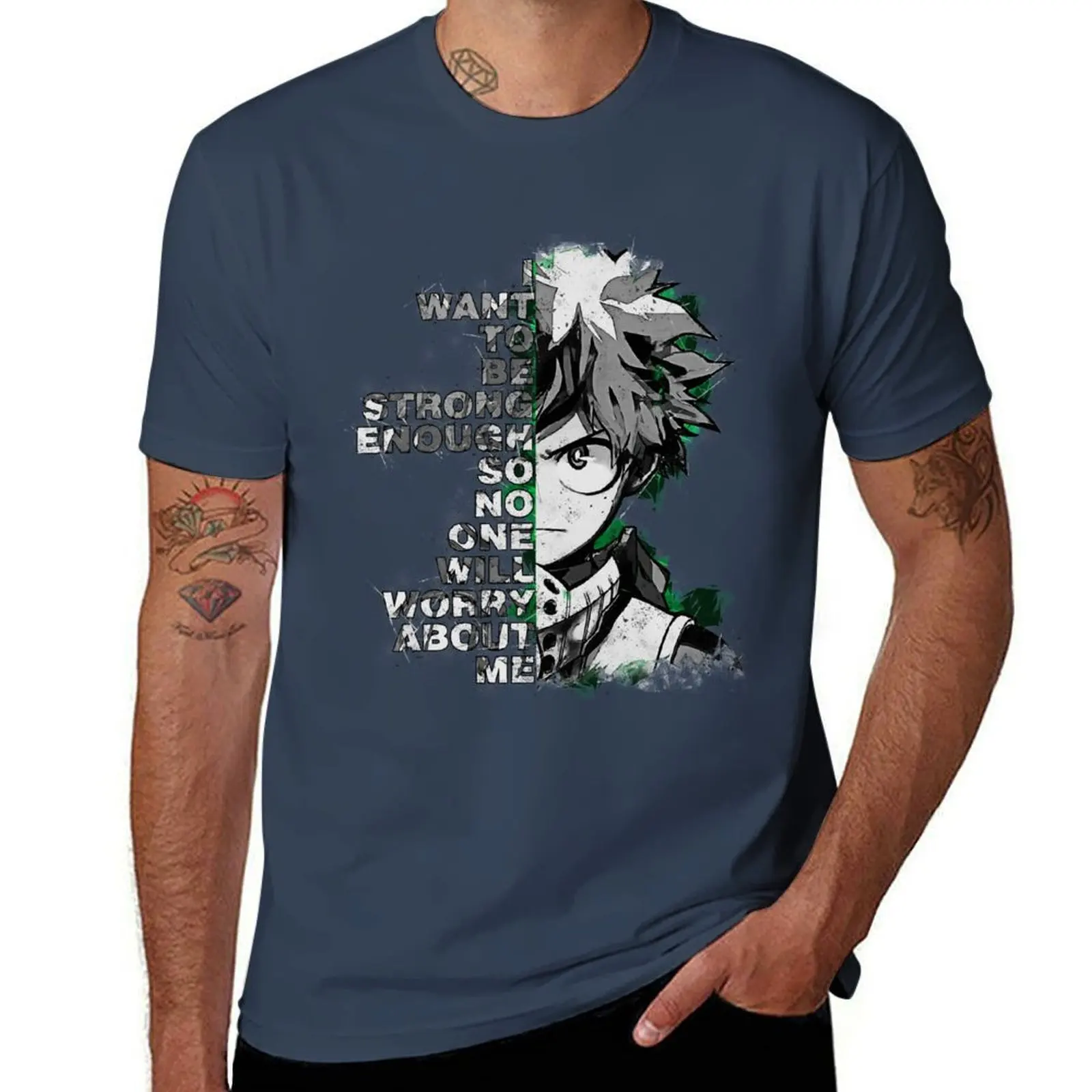 Midoriya Hero T-Shirt Soft Durable Cotton T-Shirt
Midoriya Hero T-Shirt Soft Durable Cotton T-Shirt
