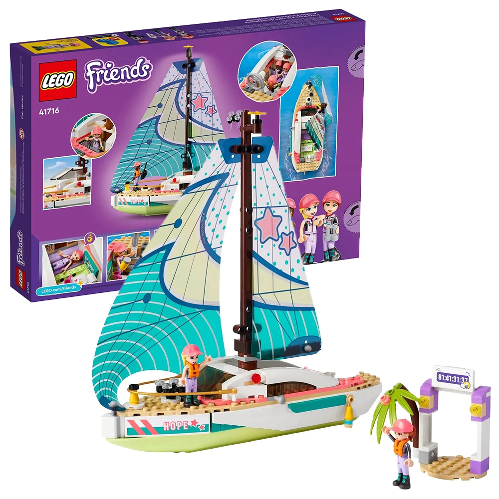 Строительные блоки LEGO Friends Series 41716, серия 41716, «Приключение Стефани на паруснике», детские строительные блоки-головоломки для мальчиков и девочек, игрушка в подарок
Строительные блоки LEGO Friends Series 41716, серия 41716, «Приключение Стефани на паруснике», детские строительные блоки-головоломки для мальчиков и девочек, игрушка в подарок