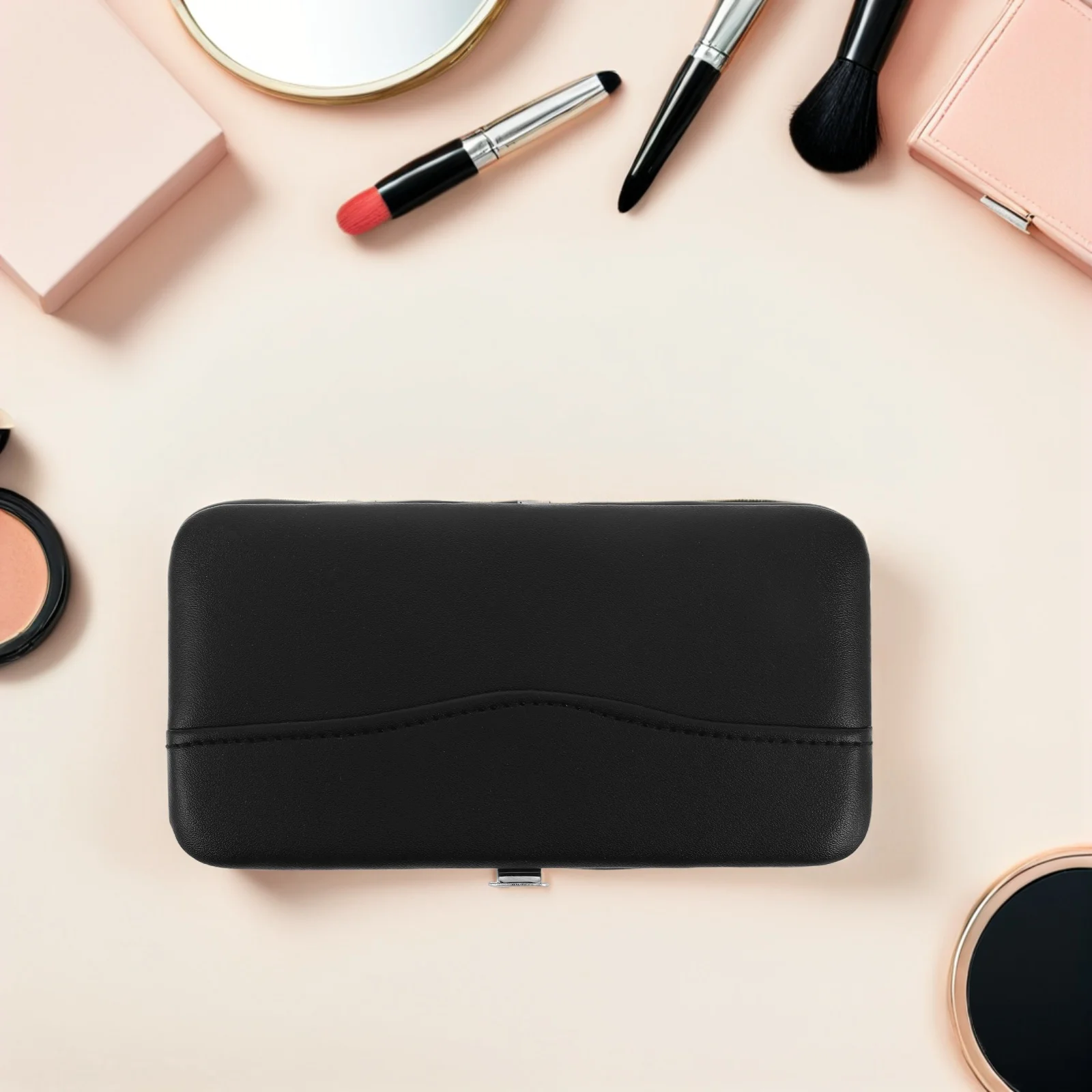 Small PU Tweezer Storage Container for Eyelash Extension Tools Scissors Lash Brushes Grafting Kit Travel Case Portable Makeup
Small PU Tweezer Storage Container for Eyelash Extension Tools Scissors Lash Brushes Grafting Kit Travel Case Portable Makeup