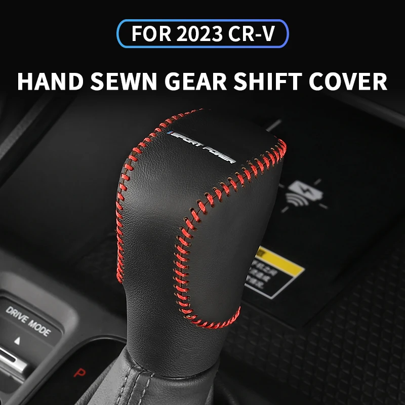 Auto Hand sewn gear shift cover FOR Honda CRV 2023 6th Gen CR-V PU Leather Gear lever protective sleeve cap interior accessories
Auto Hand sewn gear shift cover FOR Honda CRV 2023 6th Gen CR-V PU Leather Gear lever protective sleeve cap interior accessories