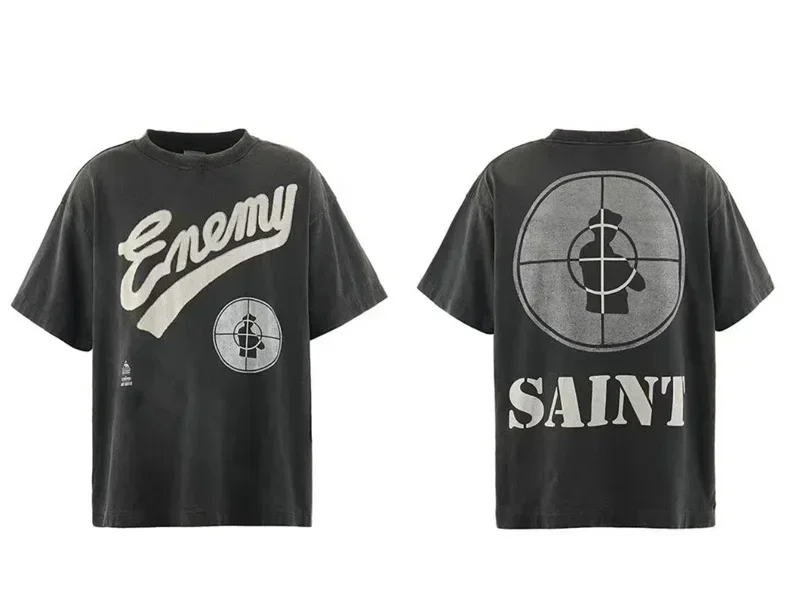 2025ss Saint Michael Pure Cotton Short Sleeves Men Women High Quality Casual Washed Black Shirt
2025ss Saint Michael Pure Cotton Short Sleeves Men Women High Quality Casual Washed Black Shirt