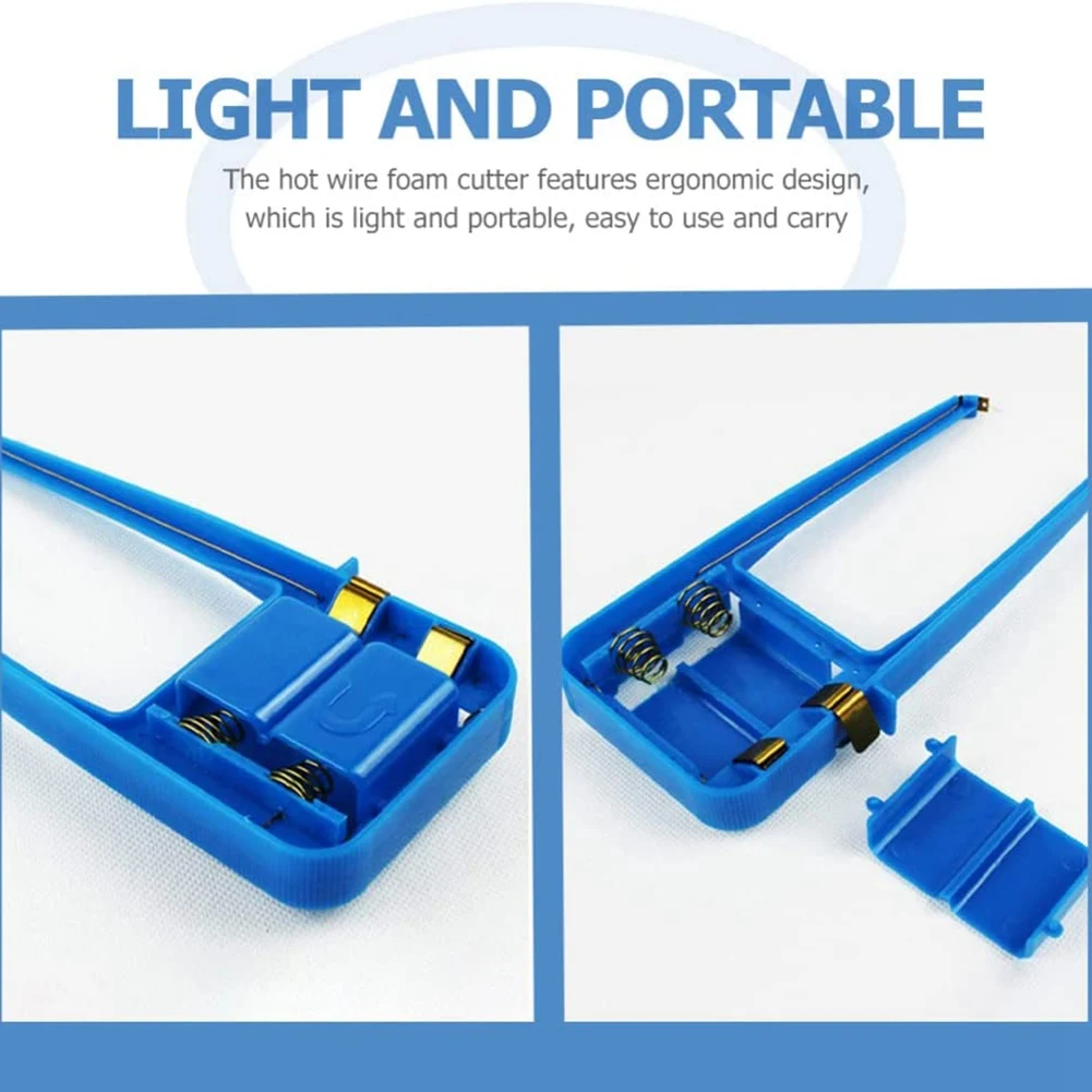 AB33-1 Piece Blue Hot Wire Electric Foam Cutter Kit Heated Foam Carving Knife Kit For DIY Crafts
AB33-1 Piece Blue Hot Wire Electric Foam Cutter Kit Heated Foam Carving Knife Kit For DIY Crafts