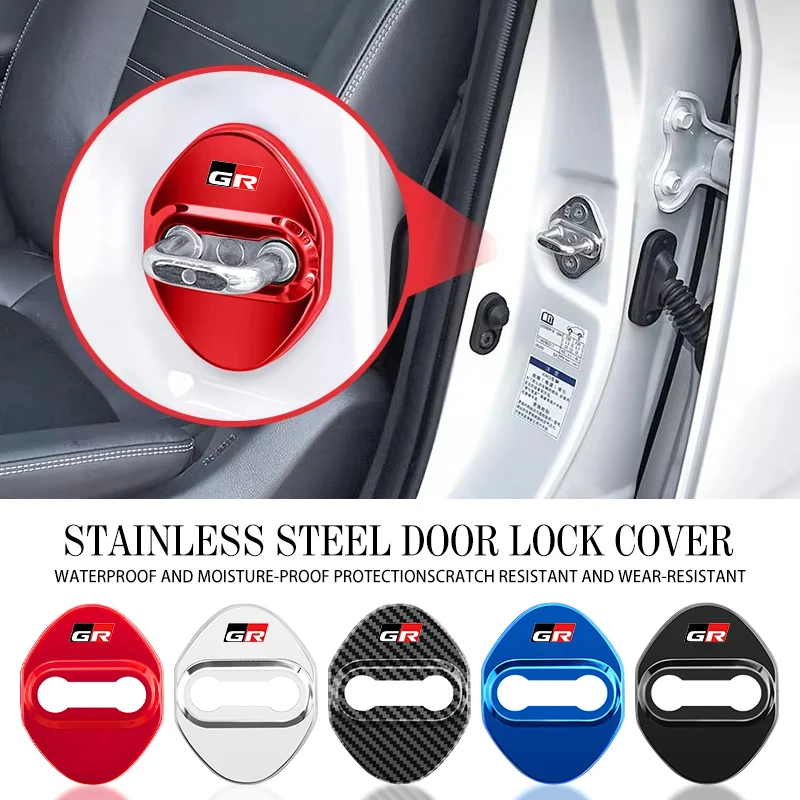 4Pcs Car Door Lock Buckle Zinc Alloy Protective Covers For Toyota Crown Land Cruiser RAV4 Camry Yaris Corolla Prius
4Pcs Car Door Lock Buckle Zinc Alloy Protective Covers For Toyota Crown Land Cruiser RAV4 Camry Yaris Corolla Prius