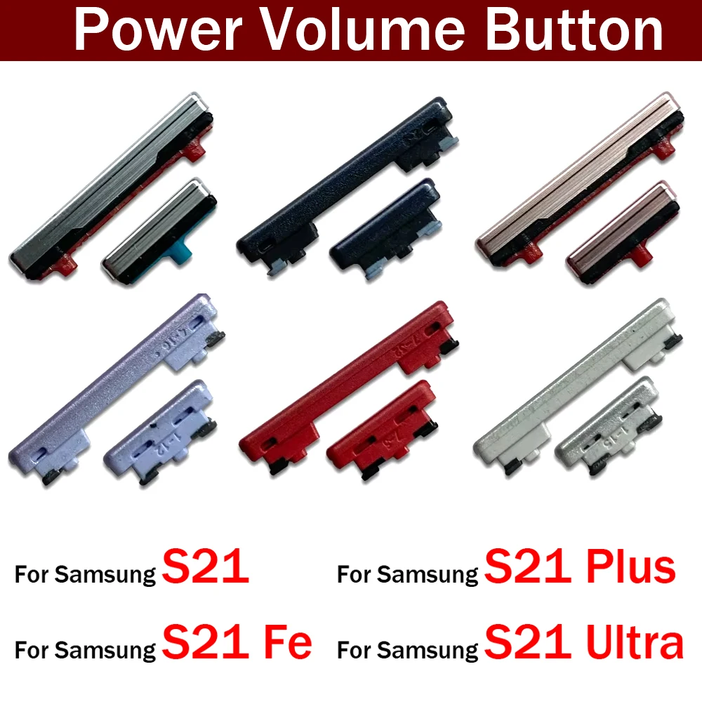 New Side Power Key Volume Button For Samsung S21 Plus Ultra Fe Replacement Parts
New Side Power Key Volume Button For Samsung S21 Plus Ultra Fe Replacement Parts
