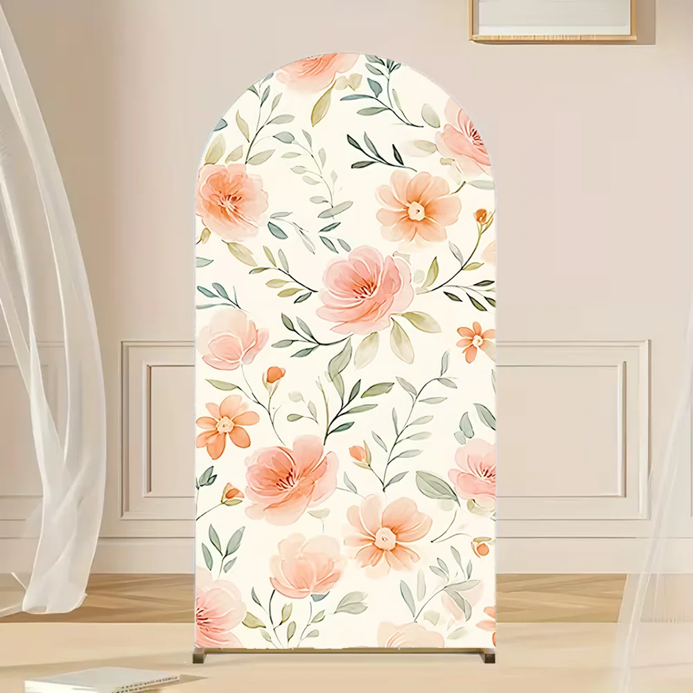 Girls Baby Shower Birthday Arch Backdrop Cover Pink Floral Pattern Photography Background Cake Smash Custom Party Decor
Girls Baby Shower Birthday Arch Backdrop Cover Pink Floral Pattern Photography Background Cake Smash Custom Party Decor