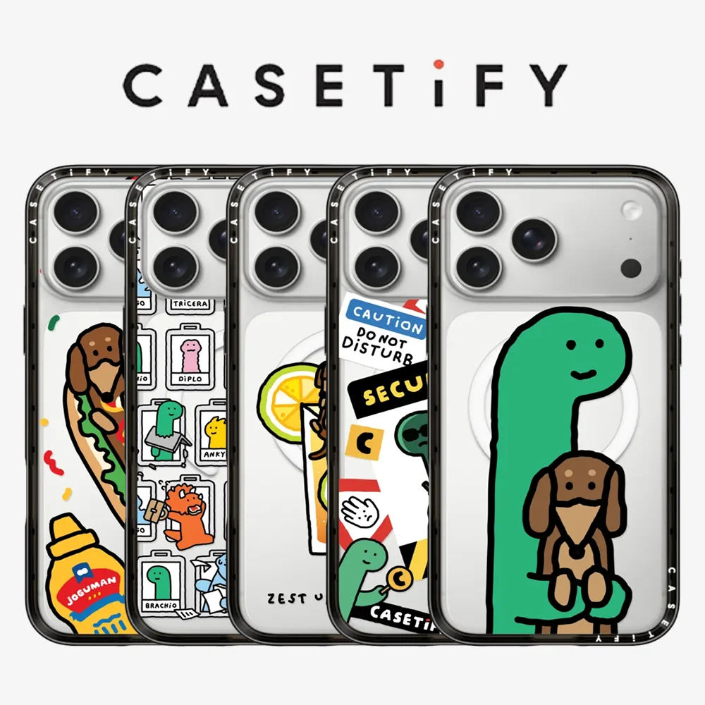 CASETiFY Joguman Funny Little Dinosaur Series Magnetic Drop-proof Case for iPhone 13 14 15 17 16 Pro Max Air Plus Protect Cover
CASETiFY Joguman Funny Little Dinosaur Series Magnetic Drop-proof Case for iPhone 13 14 15 17 16 Pro Max Air Plus Protect Cover