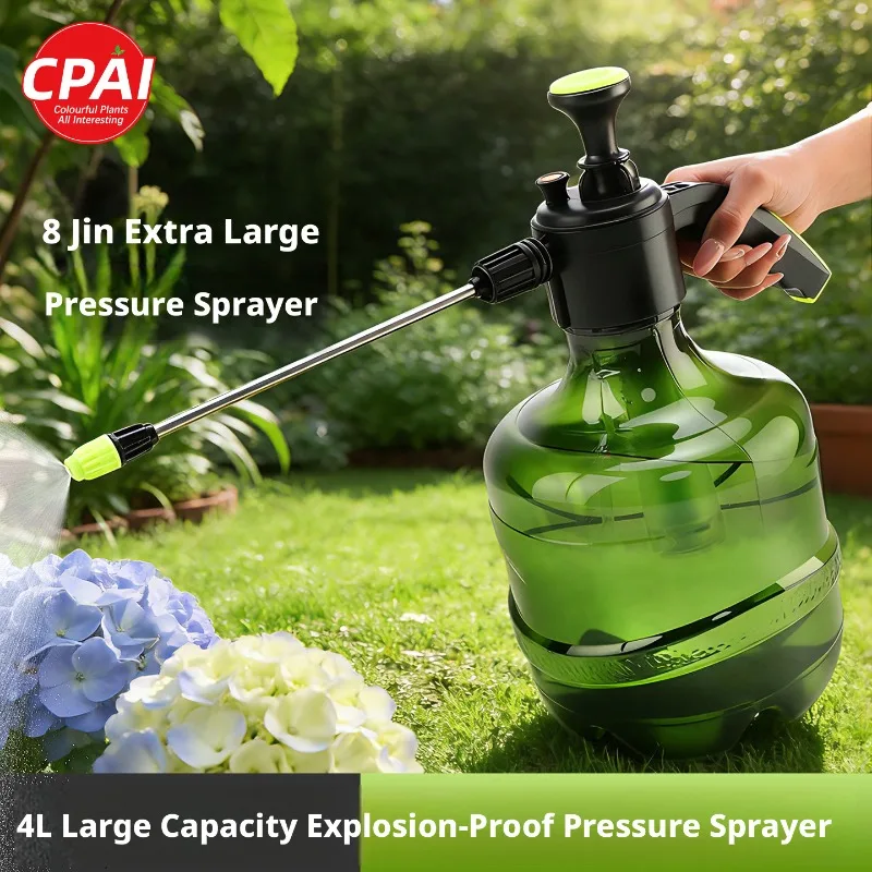 4L Large Capacity Pressure Watering Can Manual Sprayer for Garden Watering Plants Home Cleaning Mist Spray Bottle
4L Large Capacity Pressure Watering Can Manual Sprayer for Garden Watering Plants Home Cleaning Mist Spray Bottle