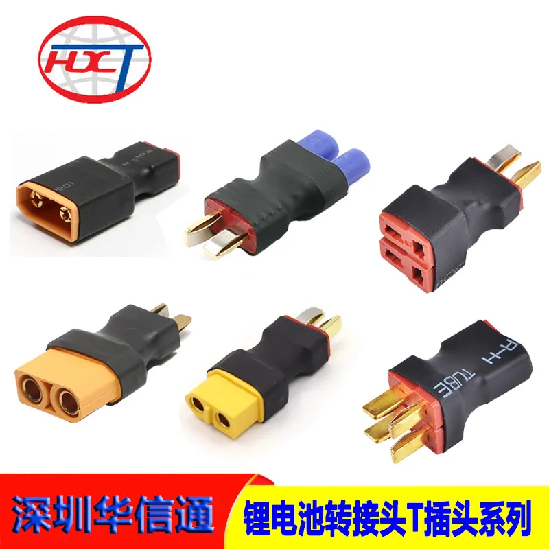 50Pcs model aircraft lithium battery adapter T plug to XT60 male and female head EC3 EC5 XT30 XT90 TRX series and parallel
50Pcs model aircraft lithium battery adapter T plug to XT60 male and female head EC3 EC5 XT30 XT90 TRX series and parallel