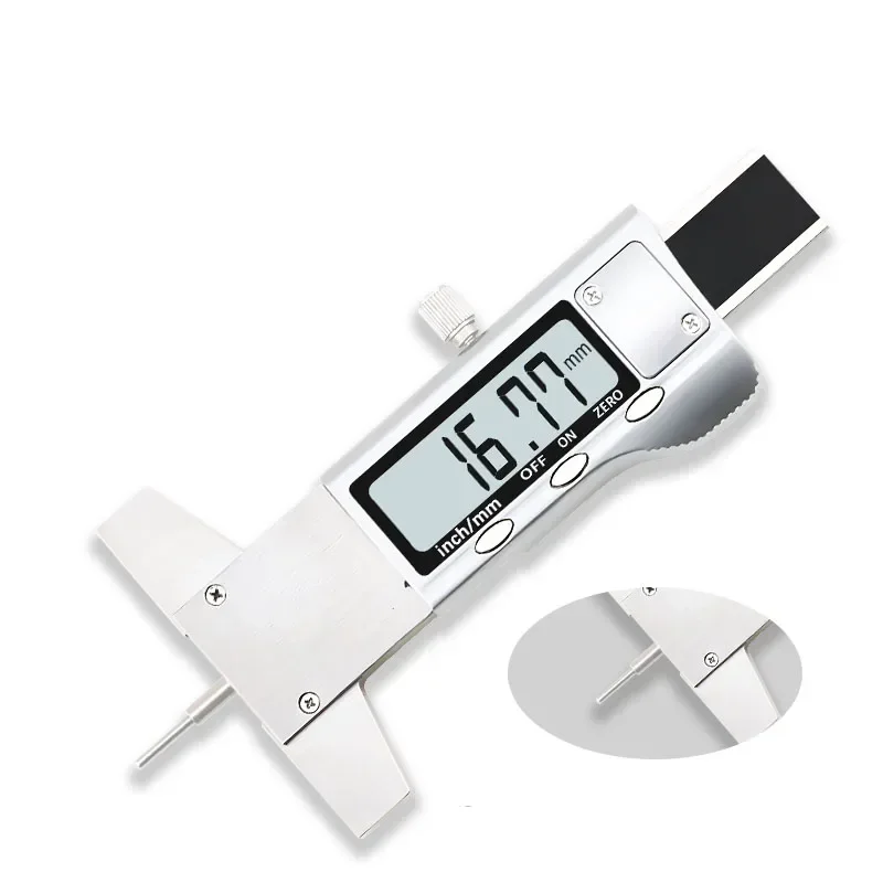 0.01mm Digital Tread Depth Gauge 0-25mm LCD Stainless Steel Tyre Tread Depth Gauge Caliper Tread Ruler Metric/inch Interchange
0.01mm Digital Tread Depth Gauge 0-25mm LCD Stainless Steel Tyre Tread Depth Gauge Caliper Tread Ruler Metric/inch Interchange