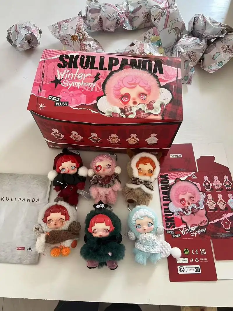 Skullpanda Winter Symphony Series Surprise Blind Box Plush Vinyl Face Doll Bag Pendant Ornaments Christmas Girls Valentine Gifts
Skullpanda Winter Symphony Series Surprise Blind Box Plush Vinyl Face Doll Bag Pendant Ornaments Christmas Girls Valentine Gifts