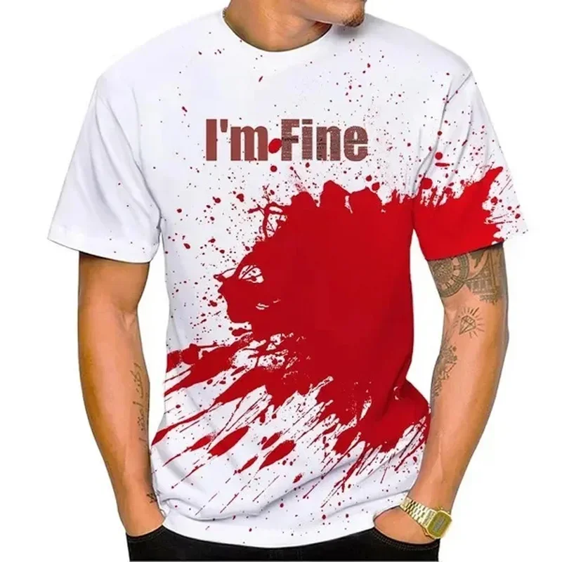 3D Printed Halloween Pie Quick Dry Bloody Horror Breathable Sport Men's Plus-size Crewneck T-shirt Camiseta Deportiva Hombre
3D Printed Halloween Pie Quick Dry Bloody Horror Breathable Sport Men's Plus-size Crewneck T-shirt Camiseta Deportiva Hombre