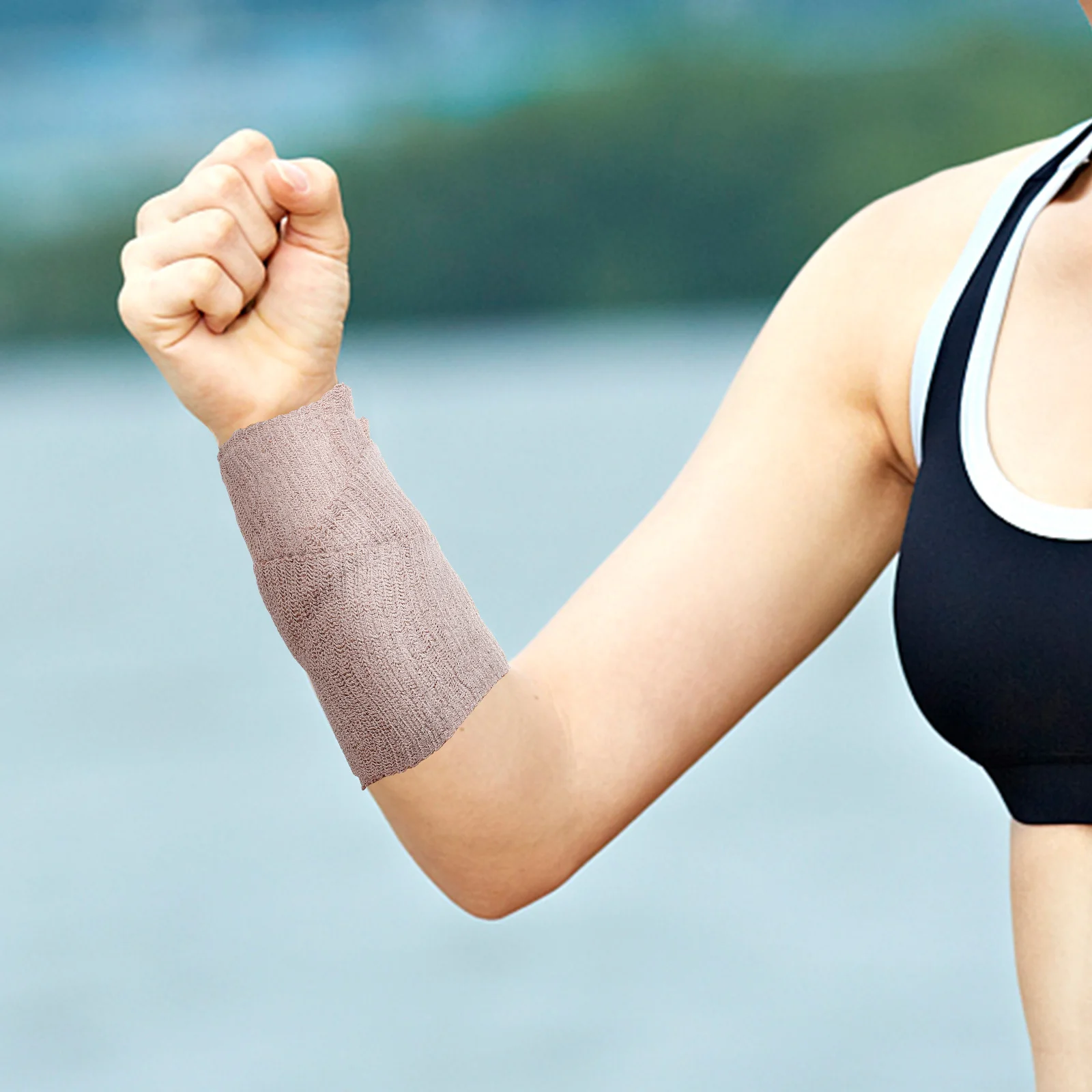 1-рулонный эластичный бинт, эластичная повязка на колено для ног для спортивной защиты, удобные, приятные для кожи повязки для ежедневного использования
1-рулонный эластичный бинт, эластичная повязка на колено для ног для спортивной защиты, удобные, приятные для кожи повязки для ежедневного использования