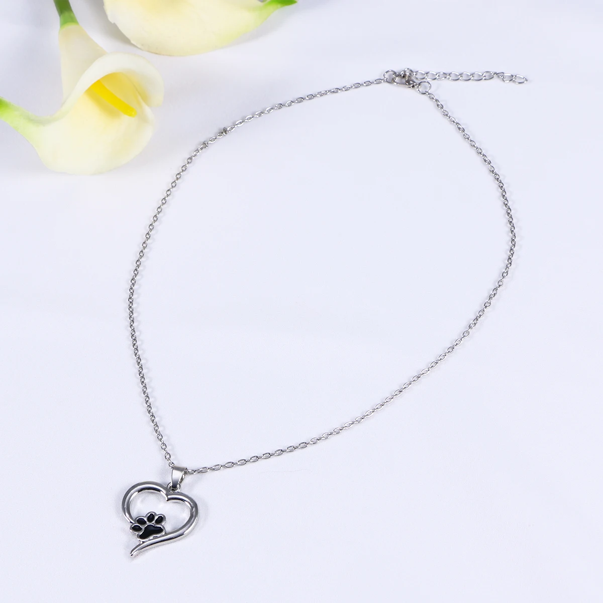 Lovely Alloy Heart Paw Design Durable Costume Party Photo Gift Birthday Wedding Holiday Pendant Pet Jewelry Cat Dog Necklace Pet
Lovely Alloy Heart Paw Design Durable Costume Party Photo Gift Birthday Wedding Holiday Pendant Pet Jewelry Cat Dog Necklace Pet