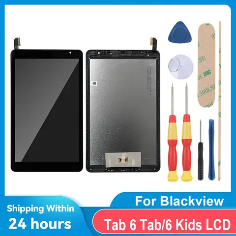 Per Blackview Tab 6 Tab 6 Kids / 8 pollici + Touch Screen + Display LCD + Con Cornice