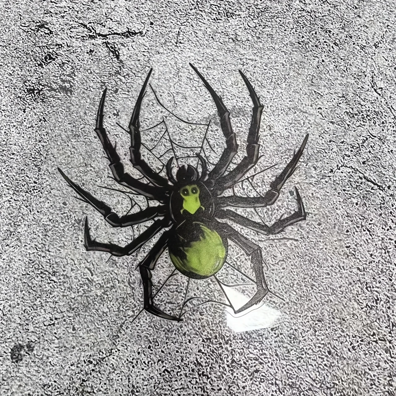 1Pc Black Spider Waterproof Vinyl Sticker, Durable Decal for Motorcycle, Car and Laptop Decor
1Pc Black Spider Waterproof Vinyl Sticker, Durable Decal for Motorcycle, Car and Laptop Decor