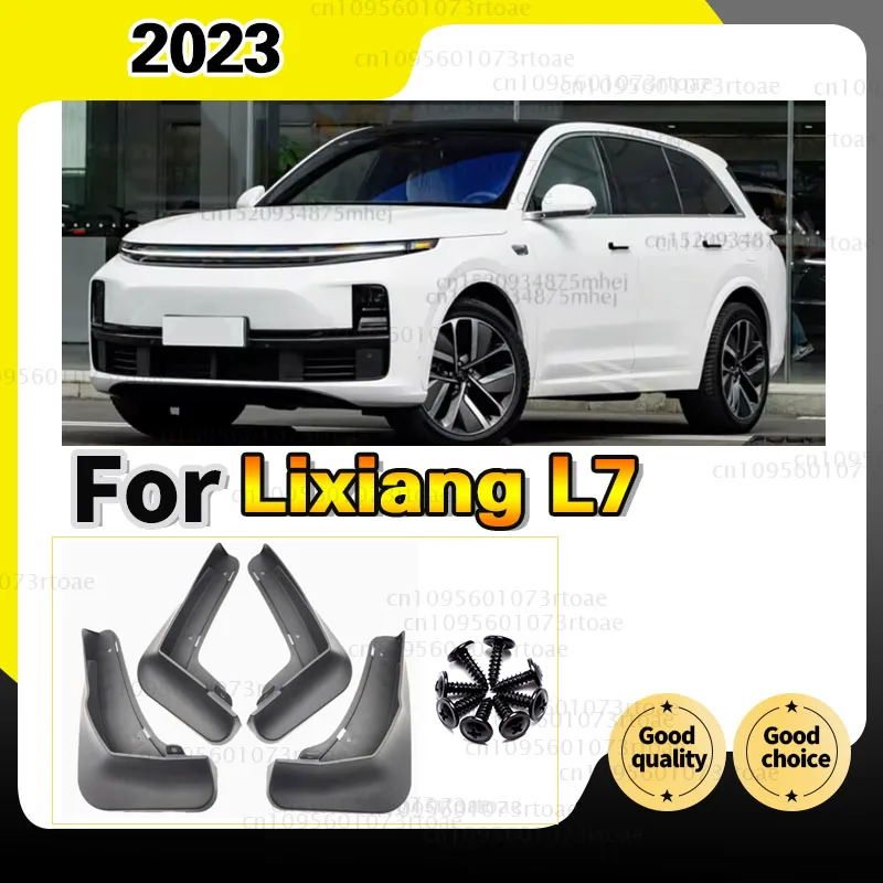For Lixiang Li Auto L7 lixisng Leading Ideal 2023 Mudguards Mud Flaps Splash Guards Fender MudFlaps Front Rear Car Accessories
For Lixiang Li Auto L7 lixisng Leading Ideal 2023 Mudguards Mud Flaps Splash Guards Fender MudFlaps Front Rear Car Accessories