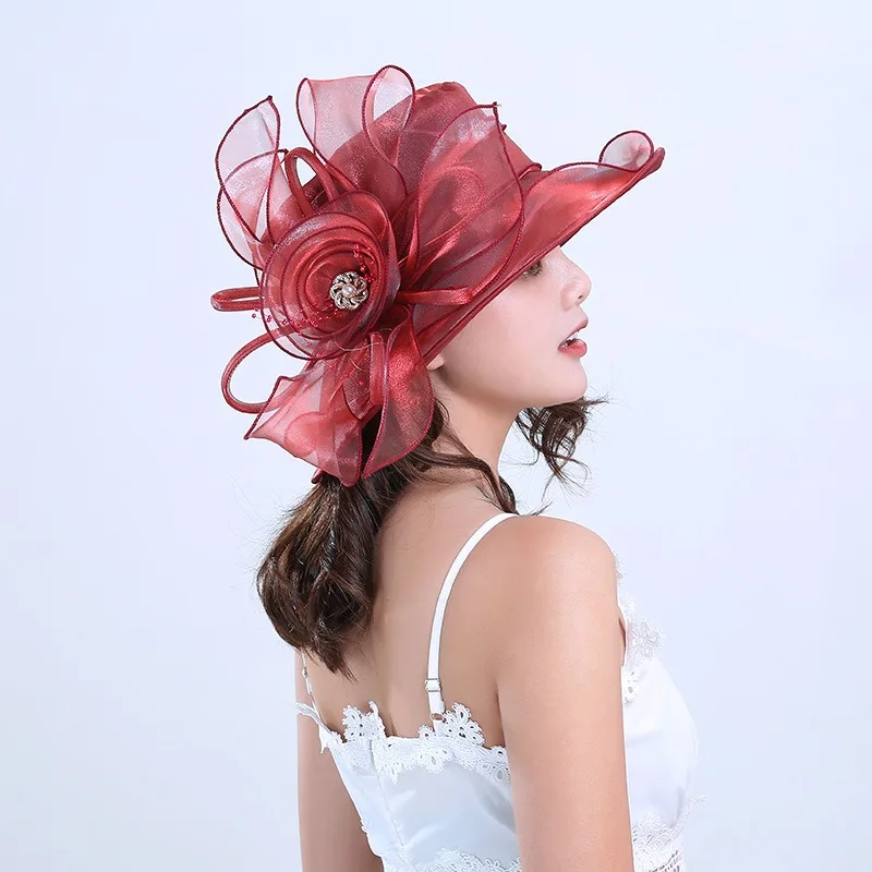 Korean Women Sun Hat Wide Edge Mesh Large Flower Transparent Hard Gauze Summer Outdoor Sun Protection
Korean Women Sun Hat Wide Edge Mesh Large Flower Transparent Hard Gauze Summer Outdoor Sun Protection