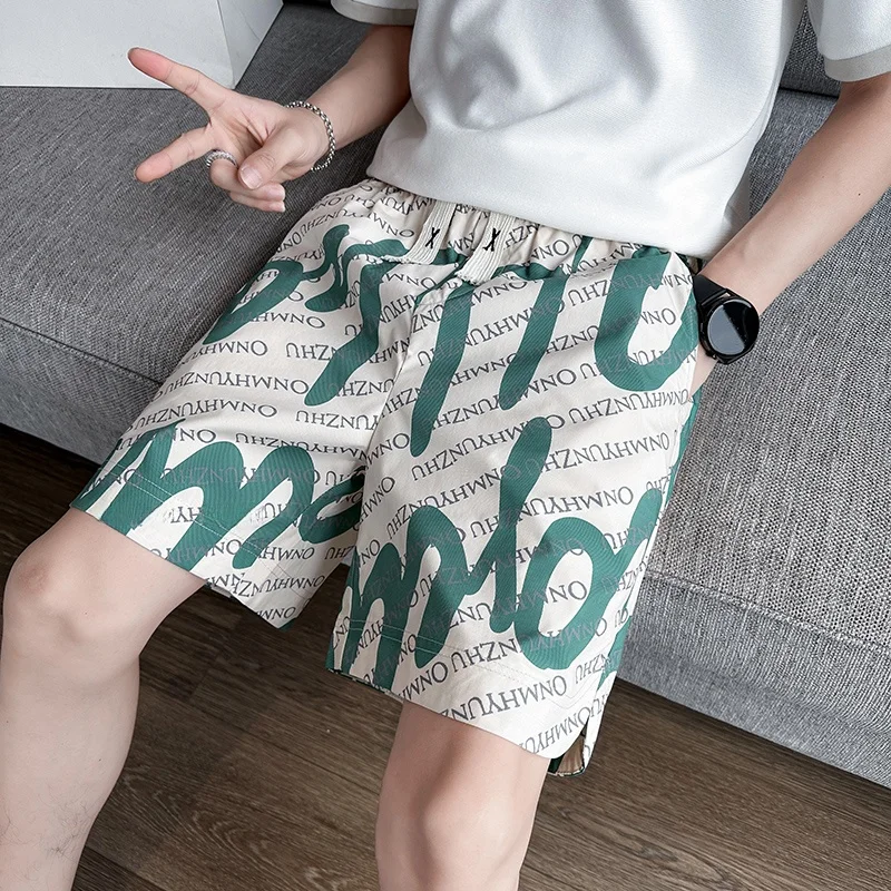 Мужские шорты из ледяного шелка, маленький размер, повседневные, с принтом, прямого кроя, длиной до колена, тонкие, пляжные, молодежные, летние, свободного кроя, из полиэстера
Мужские шорты из ледяного шелка, маленький размер, повседневные, с принтом, прямого кроя, длиной до колена, тонкие, пляжные, молодежные, летние, свободного кроя, из полиэстера