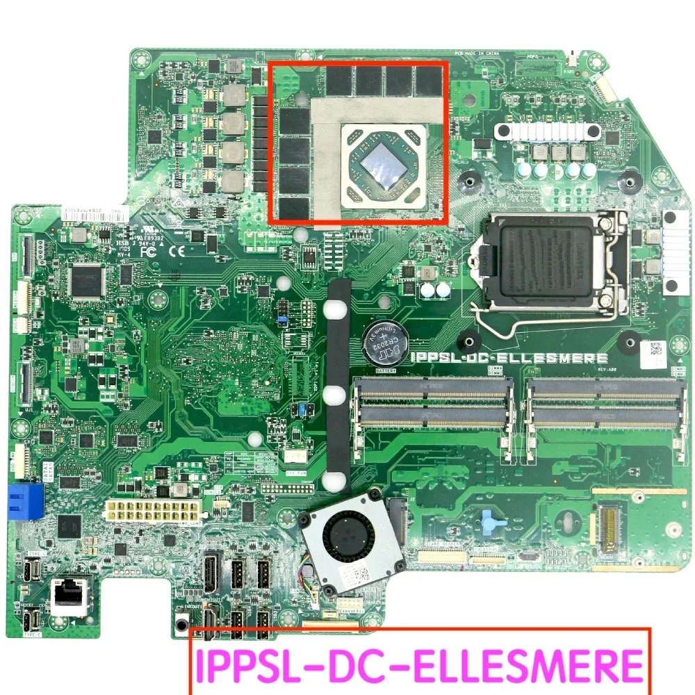 Suitable For DELL XPS 27 7760 Motherboard IPPSL-DC-ELLESMERE CN-0T12MX 0T12MX T12MX Mainboard 100% Tested OK Fully Work
Suitable For DELL XPS 27 7760 Motherboard IPPSL-DC-ELLESMERE CN-0T12MX 0T12MX T12MX Mainboard 100% Tested OK Fully Work