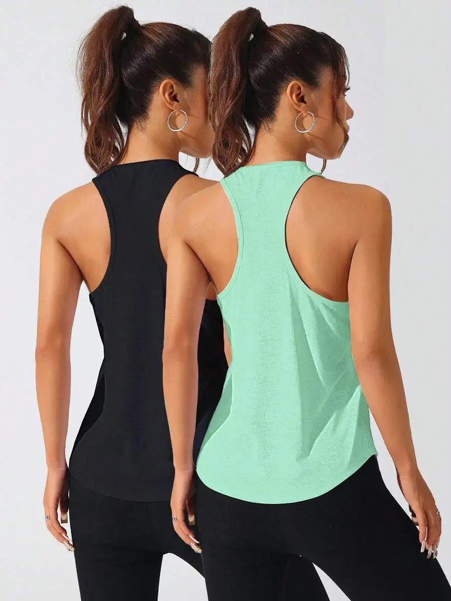Womens Summer Minimalist Solid Loose Racerback Tank Top
Womens Summer Minimalist Solid Loose Racerback Tank Top