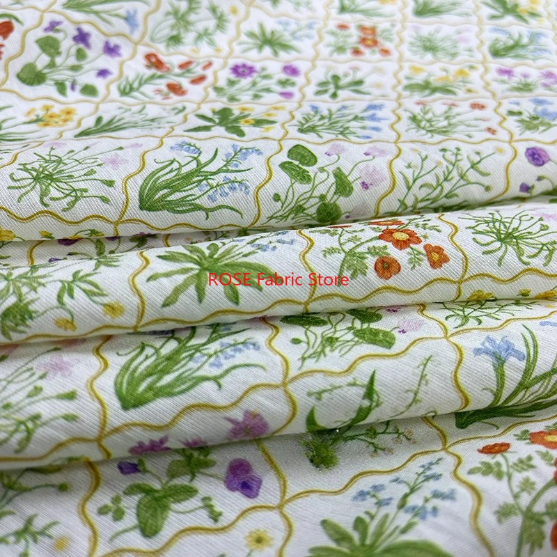 Хлопковая швейная ткань с цветочным принтом для летнего платья, детская одежда, ткань для одежды ручной работы «сделай сам»
Хлопковая швейная ткань с цветочным принтом для летнего платья, детская одежда, ткань для одежды ручной работы «сделай сам»
