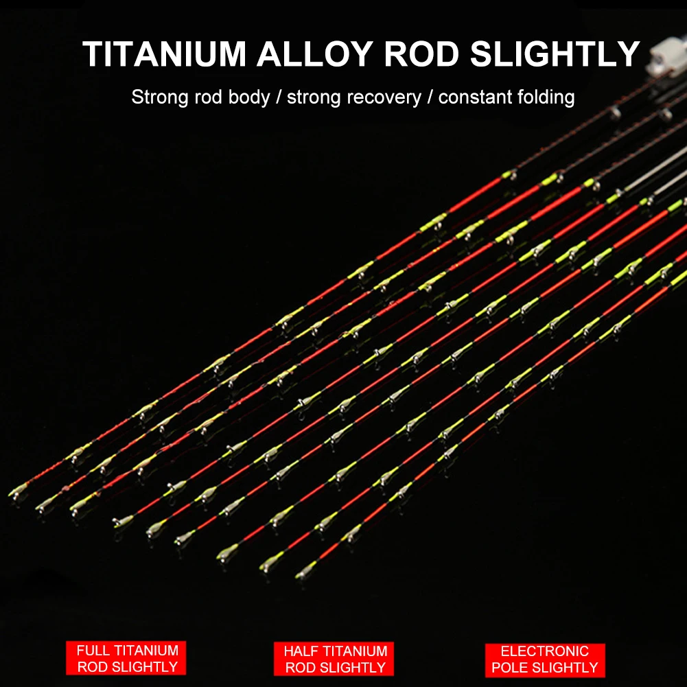 55cm Half Full Titanium Alloy LED Raft Tip Repair Fishing Rod Tip Fishing Tackle
55cm Half Full Titanium Alloy LED Raft Tip Repair Fishing Rod Tip Fishing Tackle