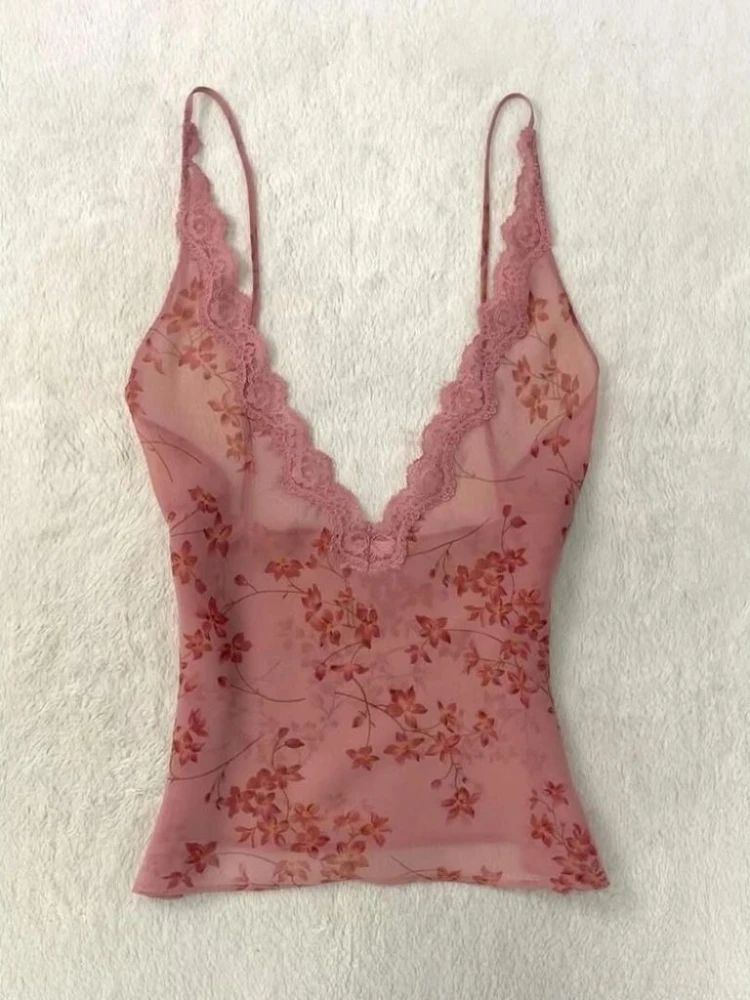 Французский прозрачный сексуальный топ на подтяжках, женский новый винтажный кружевной жилет с v-образным вырезом, повседневные уличные майки с принтом для девочек, наряды 2000-х годов
Французский прозрачный сексуальный топ на подтяжках, женский новый винтажный кружевной жилет с v-образным вырезом, повседневные уличные майки с принтом для девочек, наряды 2000-х годов