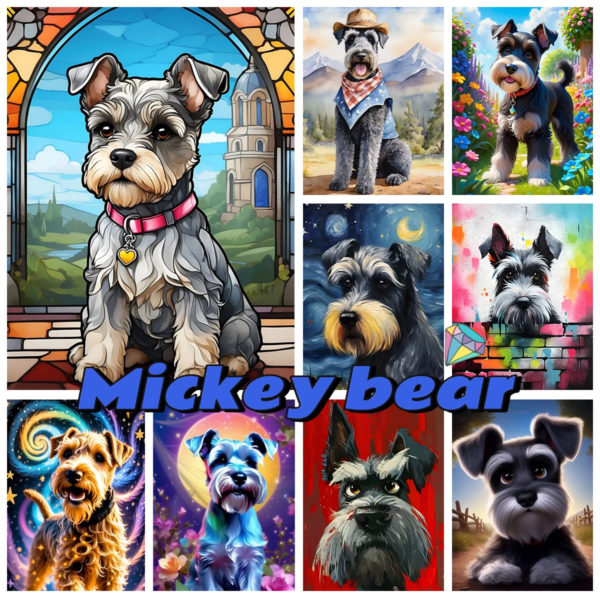 Schnauze 5D AB Diamond Painting Kit Cute Pet Dog Picture Diy Diamond Embroidery Cross Stitch Hand Home Wall Decor Child Gifts
Schnauze 5D AB Diamond Painting Kit Cute Pet Dog Picture Diy Diamond Embroidery Cross Stitch Hand Home Wall Decor Child Gifts