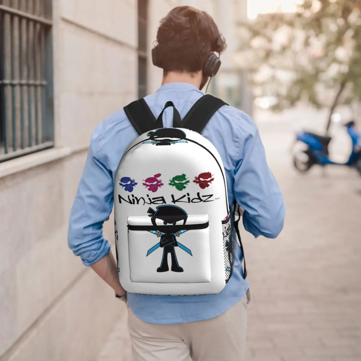 Ninja Kidz Backpack Student BookBag Kids School Bag Computer Shoulder Bags for Men Women
Ninja Kidz Backpack Student BookBag Kids School Bag Computer Shoulder Bags for Men Women