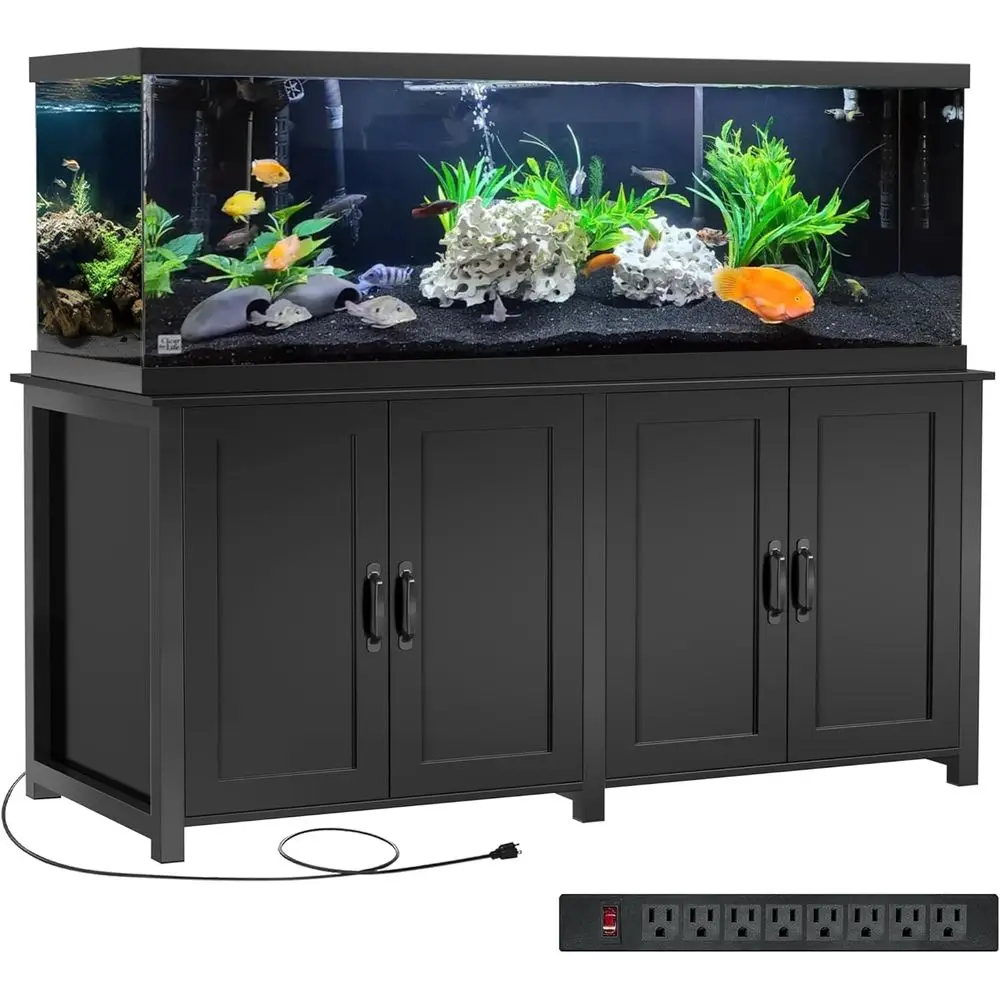Heavy-Duty 100-150 Gallon Aquarium Stand with 60x24 Tabletop for 120 Gallon Tank, 2200 lbs Capacity
Heavy-Duty 100-150 Gallon Aquarium Stand with 60x24 Tabletop for 120 Gallon Tank, 2200 lbs Capacity
