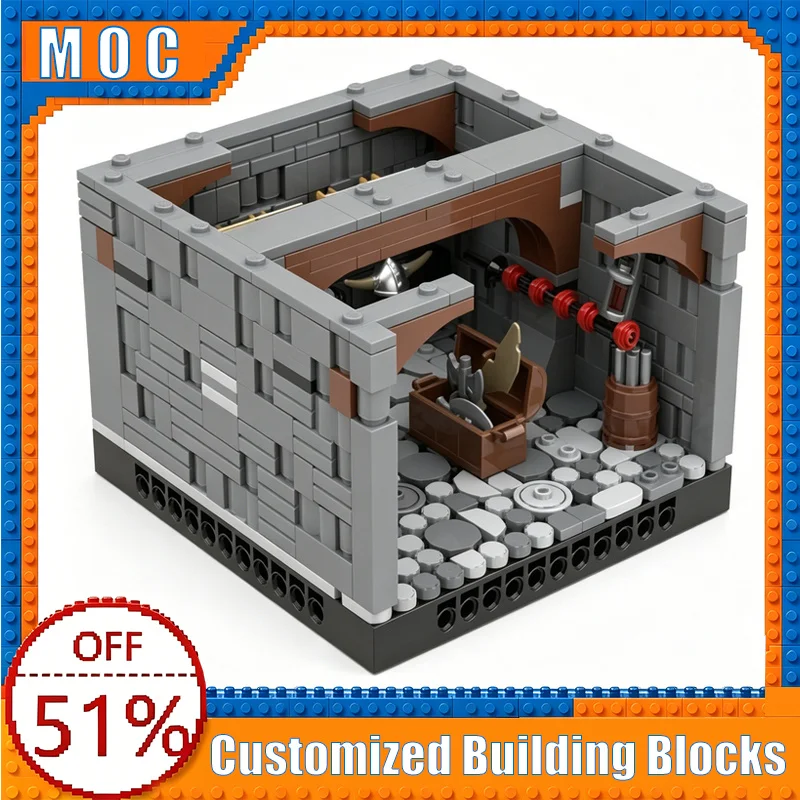 437PCS Castle Armory Modular Building Blocks Model Assembly Educational Toy Customize Creative Collection Birthday Special Gifts
437PCS Castle Armory Modular Building Blocks Model Assembly Educational Toy Customize Creative Collection Birthday Special Gifts