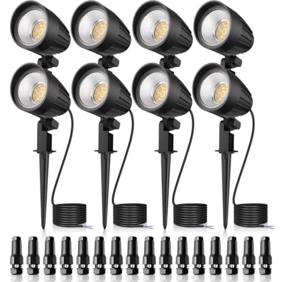 7W 00lm Low Voltage Landscape Lights 1V V LED Landscape Lighting with Connectors 700K IP66 Waterproof Outdoor LED Spotlights fo
7W 00lm Low Voltage Landscape Lights 1V V LED Landscape Lighting with Connectors 700K IP66 Waterproof Outdoor LED Spotlights fo