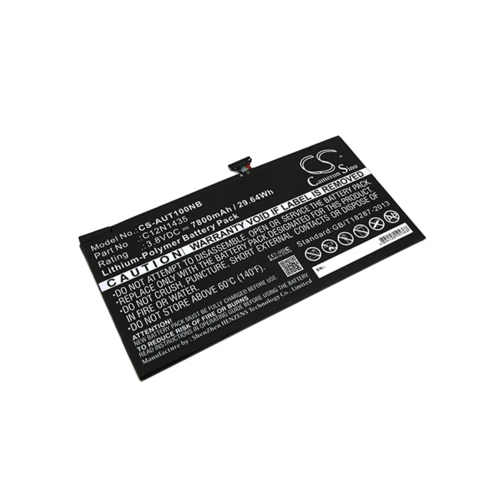 Li-Polymer Notebook, Laptop Battery for Asus, 3.8V, 7800mAh , Compatible Models: Transformer Book T100HA
Li-Polymer Notebook, Laptop Battery for Asus, 3.8V, 7800mAh , Compatible Models: Transformer Book T100HA