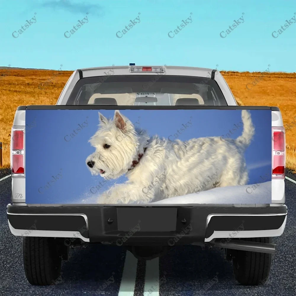 Cute Westie Dog Car Accessories Tail Trunk Protect Vinly Wrap Sticker Decal Car Hood Decoration Sticker for SUV Off-road Pickup
Cute Westie Dog Car Accessories Tail Trunk Protect Vinly Wrap Sticker Decal Car Hood Decoration Sticker for SUV Off-road Pickup